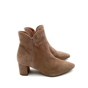 New Aquatalia Taupe Ankle Boots Size 9